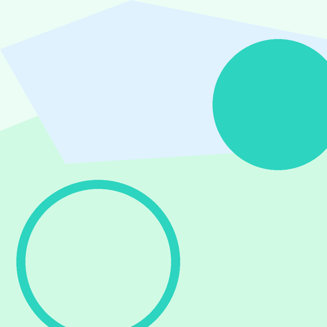 Mint dalğalı abstrakt ritm vizualı